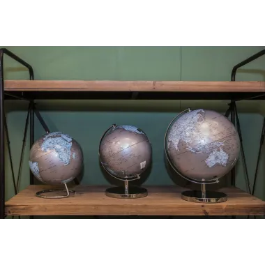 GLOBUS TWIST SILVER 20X25 cm MIN 2